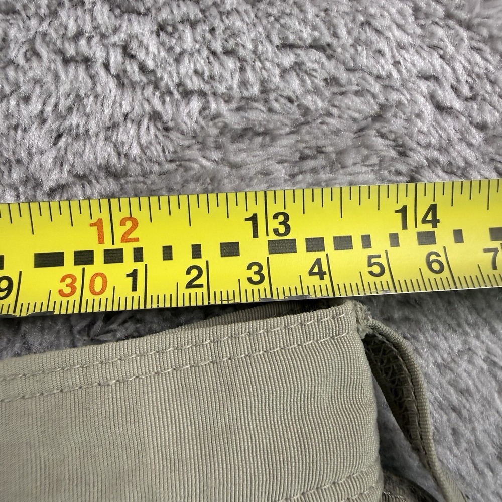 The North Face Vintage Womens 6 Nylon Hiking Pants Khaki Outdoor Trail 00s - Picture 8 of 12